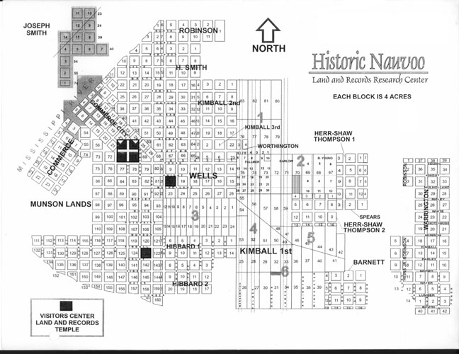 Nauvoo map